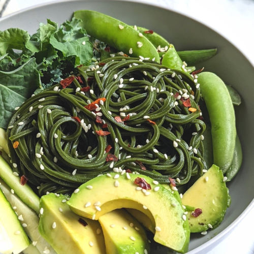 chlorella udon noodles 