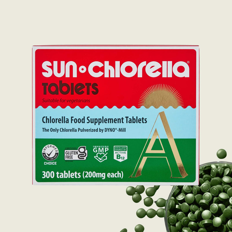 Sun Chlorella 'A' 300 x 200mg Tablets